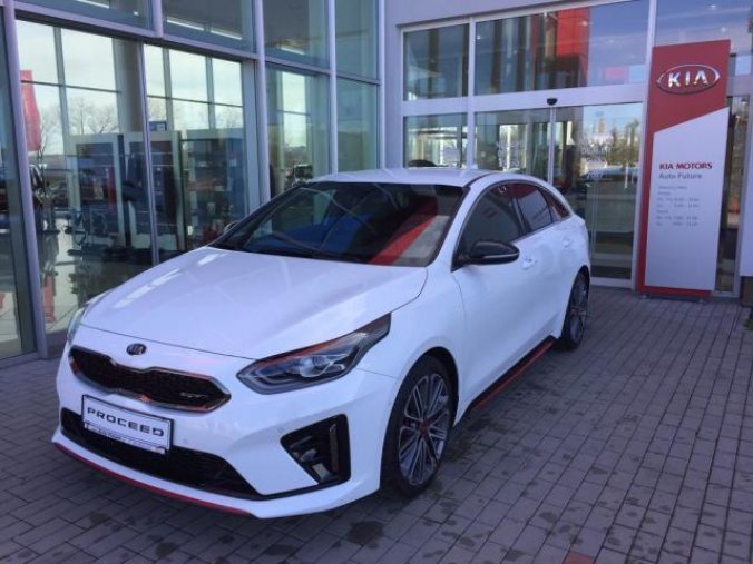 Kia ProCeed, 1.6 T-GDi GPF 7DCT GT, barva bílá