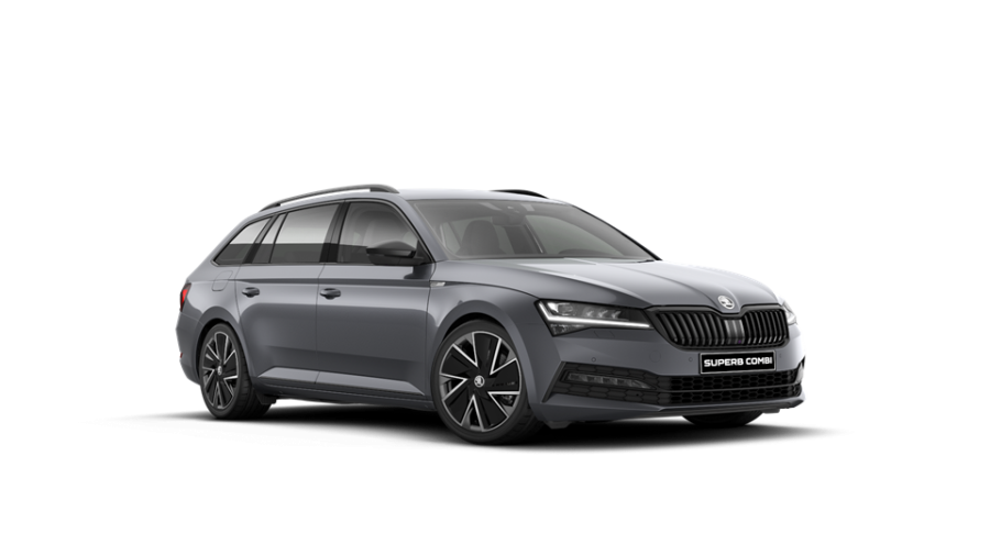 Škoda Superb, 2,0 TDI 147 kW 7-stup. automat. 4x4, barva šedá