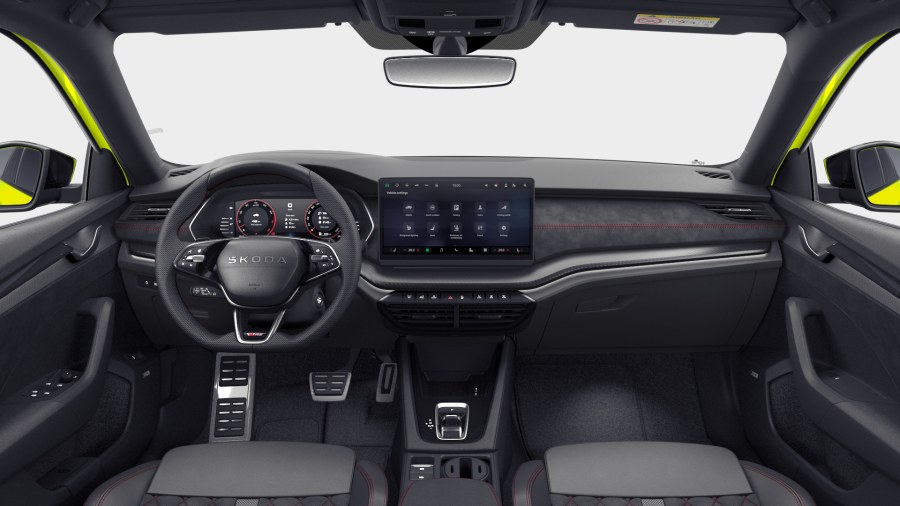 Škoda Octavia, 2,0 TSI 195 kW 7° automatická DSG, barva zelená