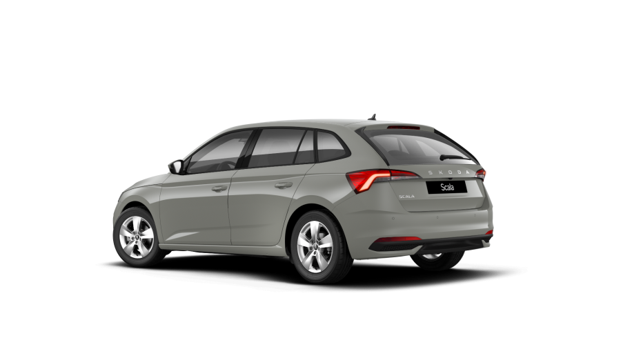 Škoda Scala, 1,0 TSI 85 kW 6° manuální, barva šedá
