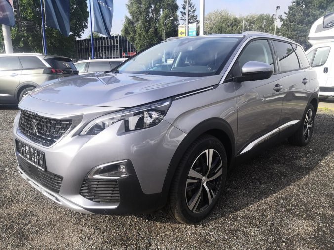 Peugeot 5008, ALLURE 1.5 BlueHDi 130k MAN6, barva šedá