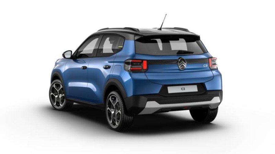 Citroën C3, PLUS Turbo 100 MAN6, barva modrá