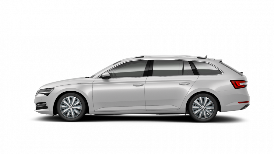 Škoda Superb, 2,0 TDI 147 kW 7-stup. automat., barva bílá