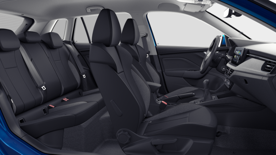 Škoda Kamiq, 1,0 TSI 70 kW 5° manuální, barva modrá