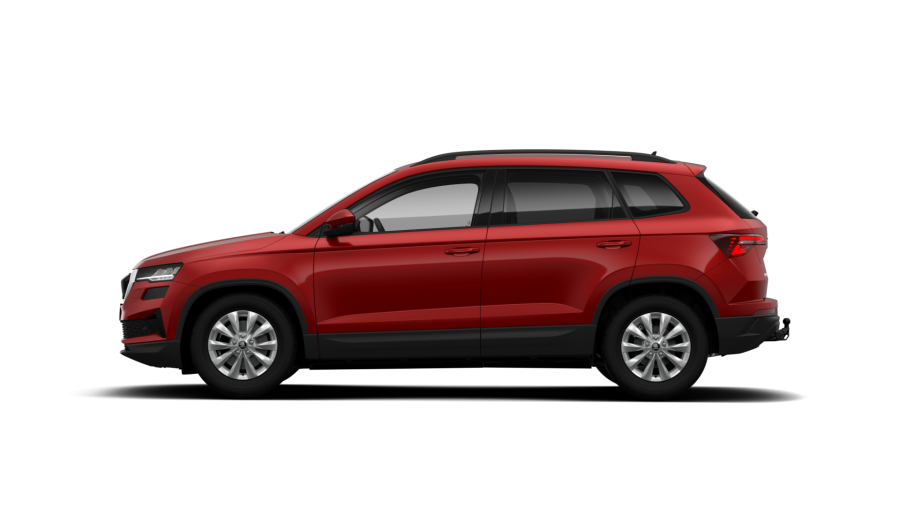 Škoda Karoq, 1,5 TSI 110 kW 6-stup. mech., barva červená