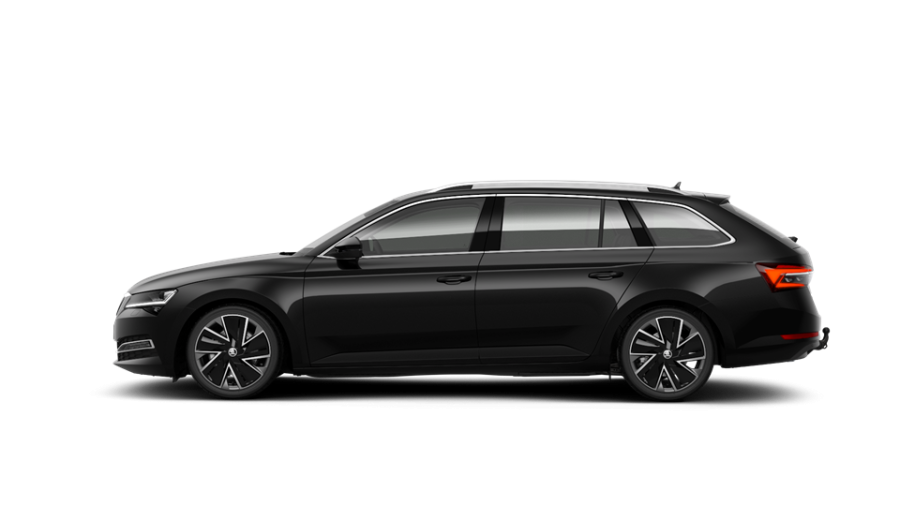 Škoda Superb, 2,0 TDI 147 kW 7-stup. automat. 4x4, barva černá