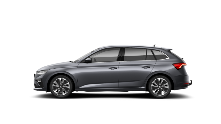 Škoda Scala, 1,0 TSI 85 kW 6-stup. mech., barva šedá