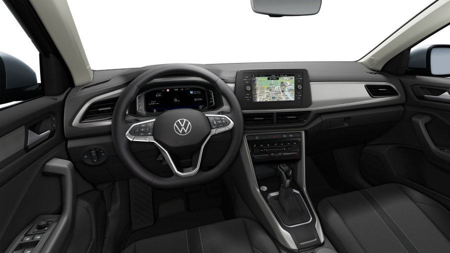Volkswagen T-Roc, T-Roc Love 1,5 TSI 110 kW 7DSG, barva stříbrná