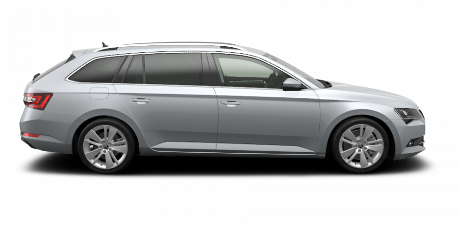 Škoda Superb, 2,0 TDI 110 kW 7-stup. automat., barva stříbrná