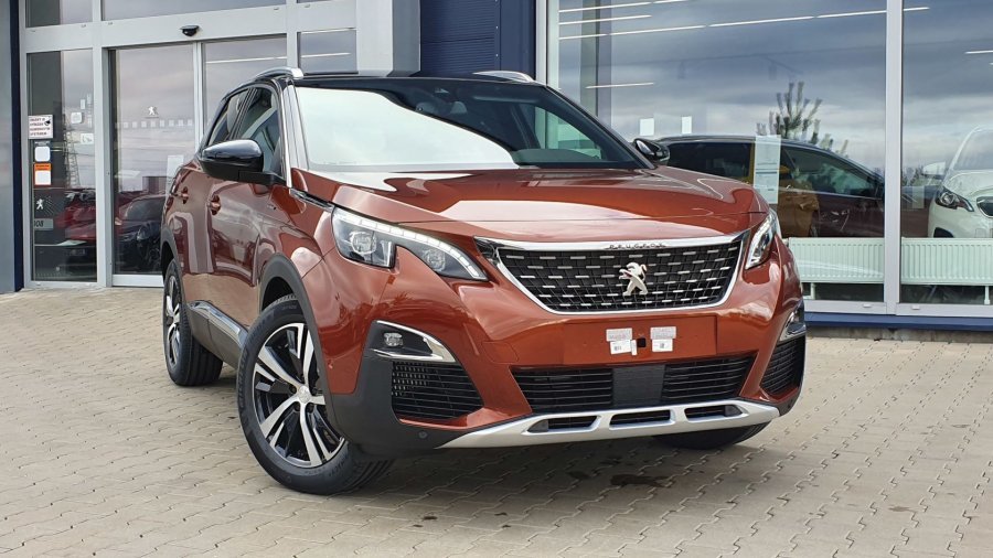 Peugeot 3008, GT LINE 2.0 BlueHDi 180 EAT8, barva oranžová