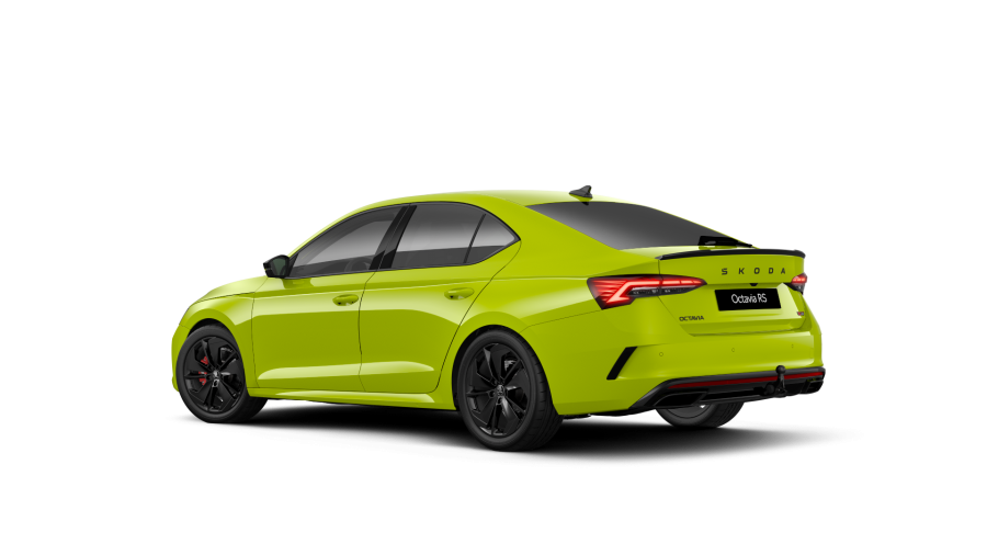 Škoda Octavia, 2,0 TSI 195 kW 7° automatická DSG, barva zelená