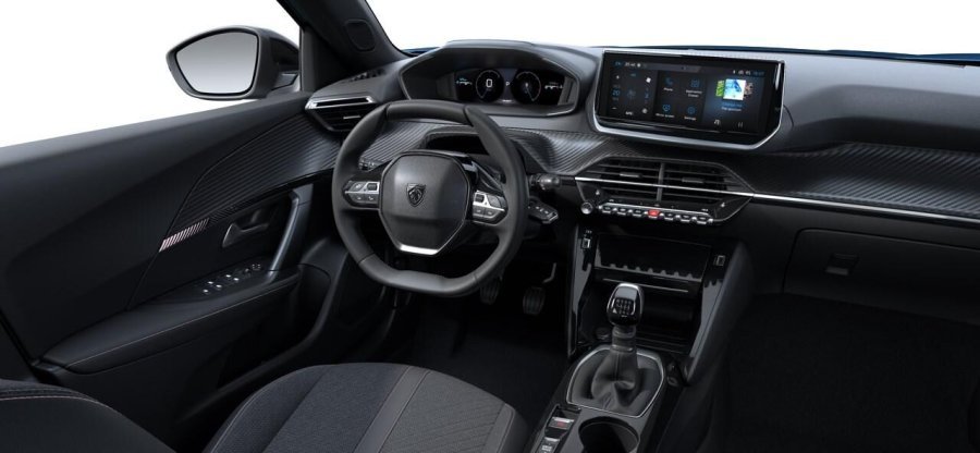 Peugeot 2008, Peugeot 2008 ALLURE Turbo 100 MAN6, barva modrá