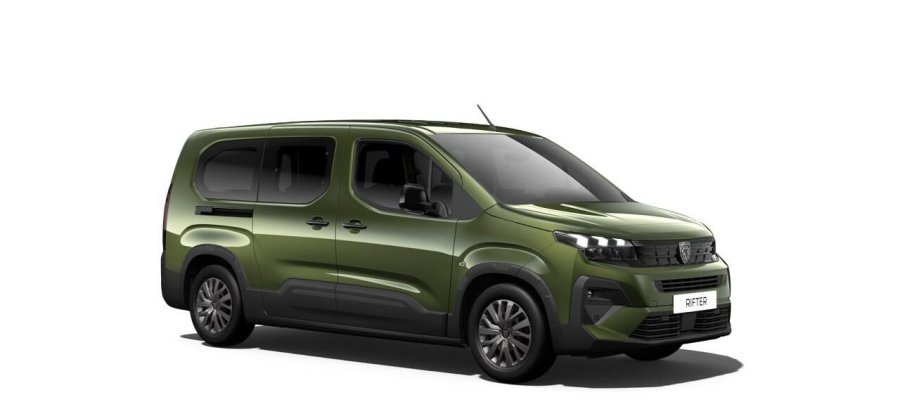 Peugeot Rifter, Peugeot Rifter Long ALLURE BlueHDi 130 MAN6, barva zelená