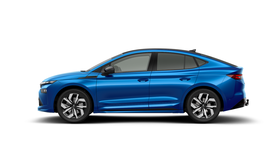 Škoda Enyaq iV, 82 kWh 1-stup. automat. 4x4, barva modrá