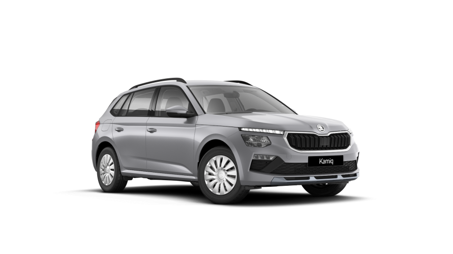 Škoda Kamiq, 1,0 TSI 85 kW 6-stup. mech., barva stříbrná