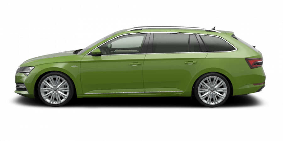 Škoda Superb, 2,0 TDI 147 kW 7-stup. automat. 4x4, barva zelená