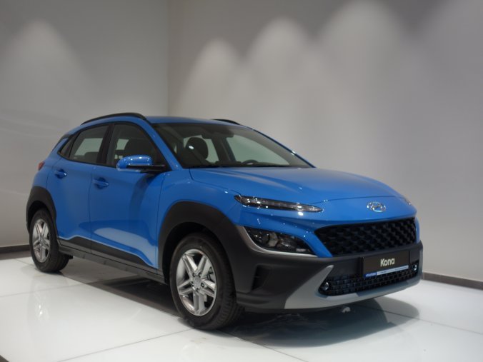 Hyundai Kona, 1,0 T-GDI 88 kW (95 NAT) 6 st. man, barva modrá