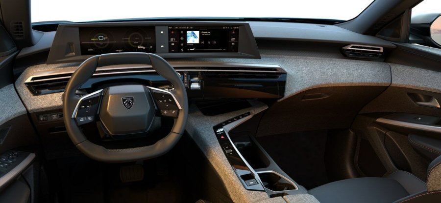 Peugeot 5008, Peugeot 5008 ALLURE Hybrid 136 e-DCS6, barva modrá