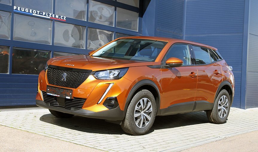 Peugeot 2008, Active 1.2 PureTech 110, barva oranžová