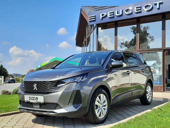 Peugeot 5008, ACTIVE PACK 1,5 BHDI EAT8, barva šedá