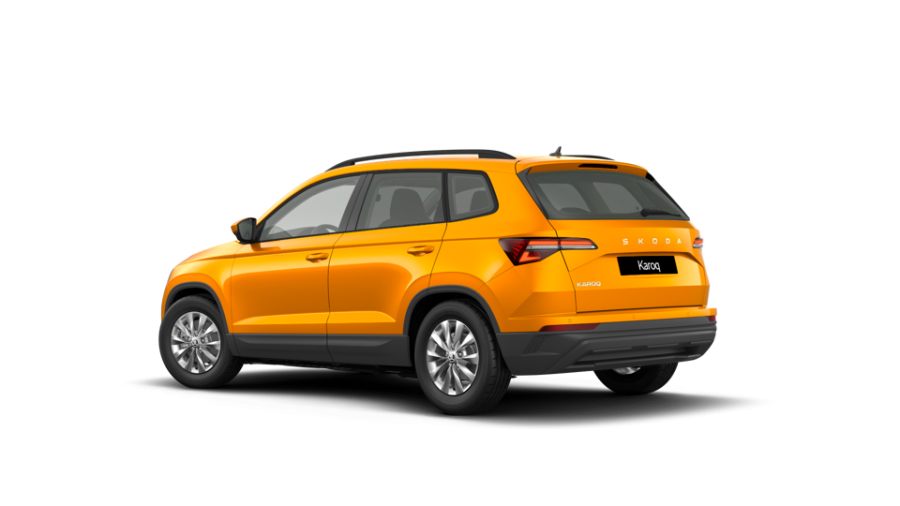 Škoda Karoq, 1,5 TSI 110 kW 6° manuální, barva oranžová