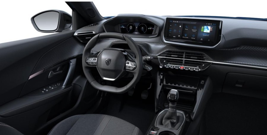 Peugeot 2008, Peugeot 2008 ALLURE PureTech 100 S&S MAN6, barva modrá