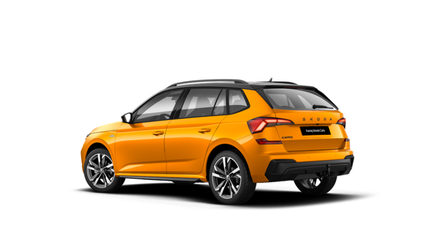 Škoda Kamiq, 1,0 TSI 85 kW 6-stup. mech., barva oranžová
