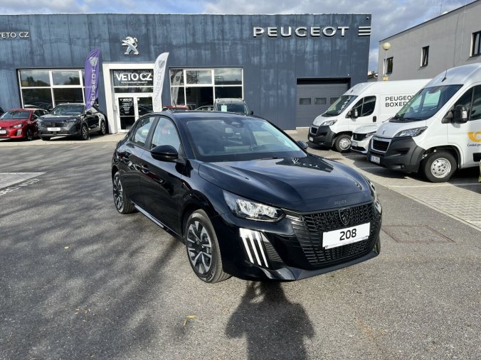 Peugeot 208, Peugeot 208 STYLE Turbo 100 MAN6, barva černá