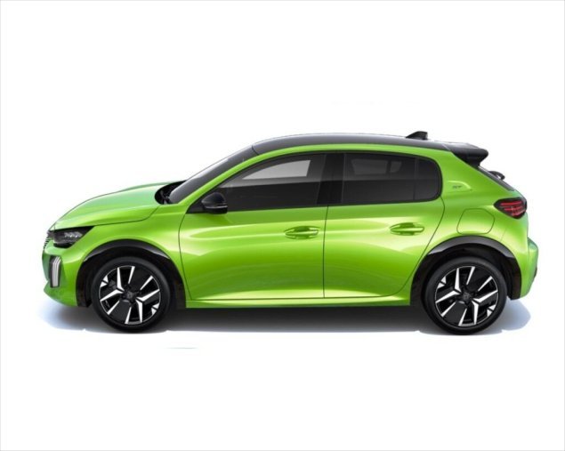 Peugeot 208, Peugeot 208 1,2 GT Hybrid 145 e-DCS6, barva žlutá