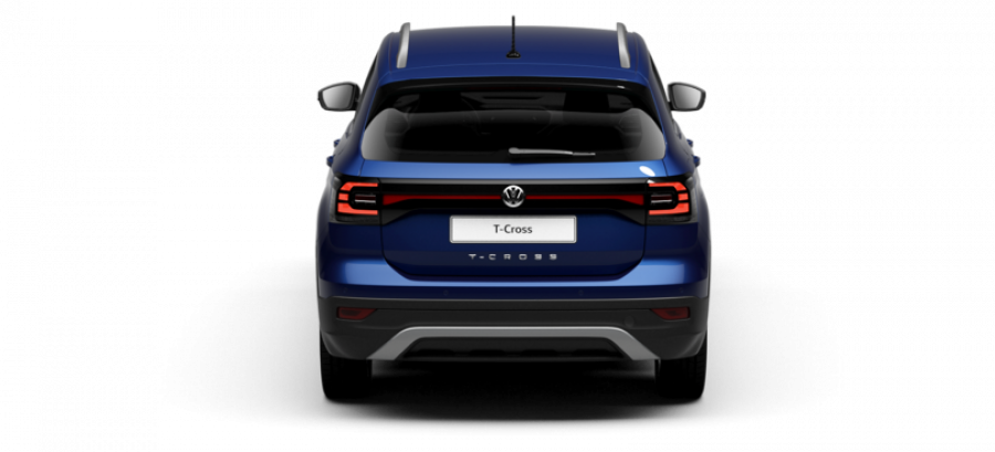 Volkswagen T-Cross, Life 1.0 TSI 85 kW 6G, barva modrá