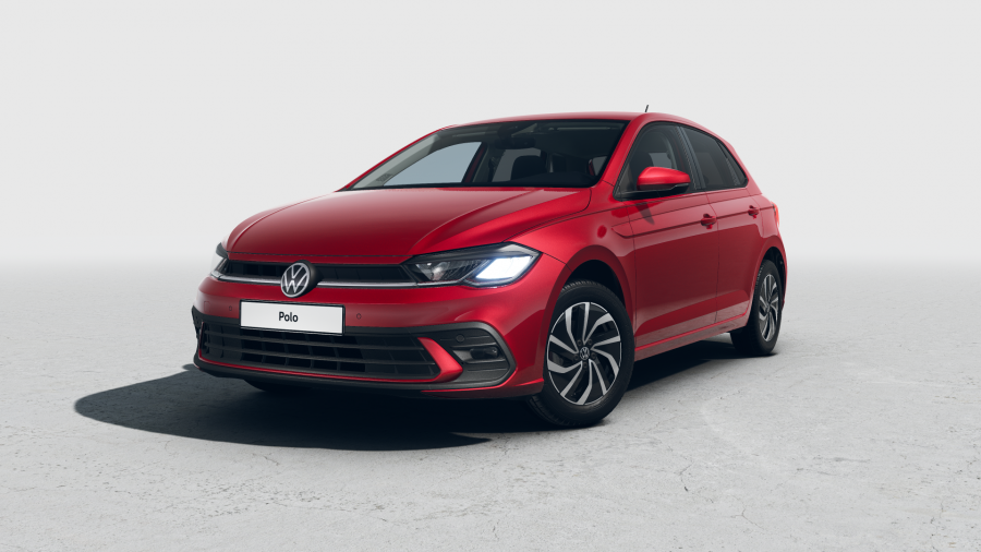 Volkswagen Polo, Polo Life 1,0 TSI 5G, barva červená