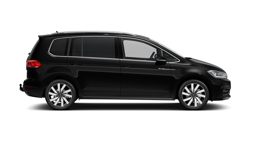 Volkswagen Touran, Touran HL 2,0 TDI 7DSG EVO, barva černá