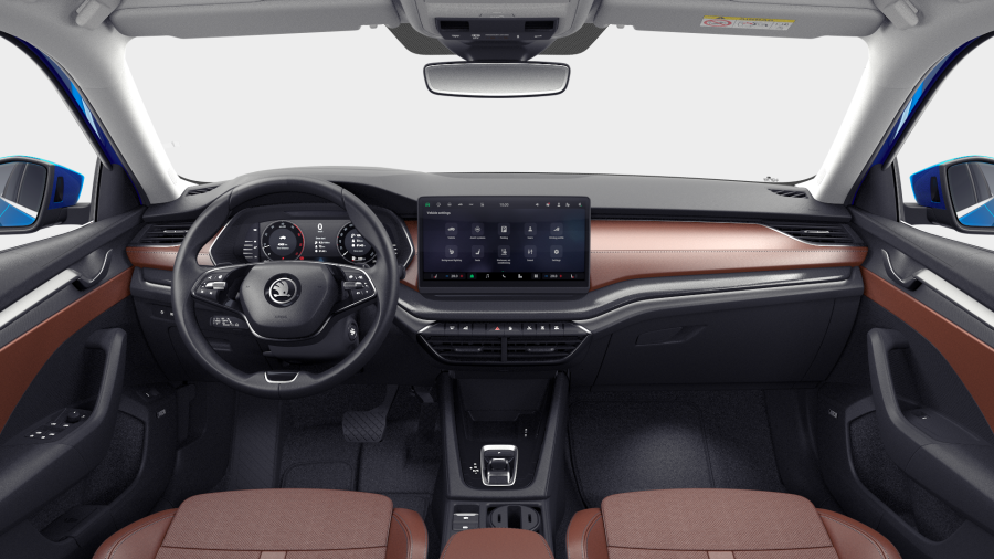 Škoda Octavia, 2,0 TDI 110 kW 7-stup. automat., barva modrá