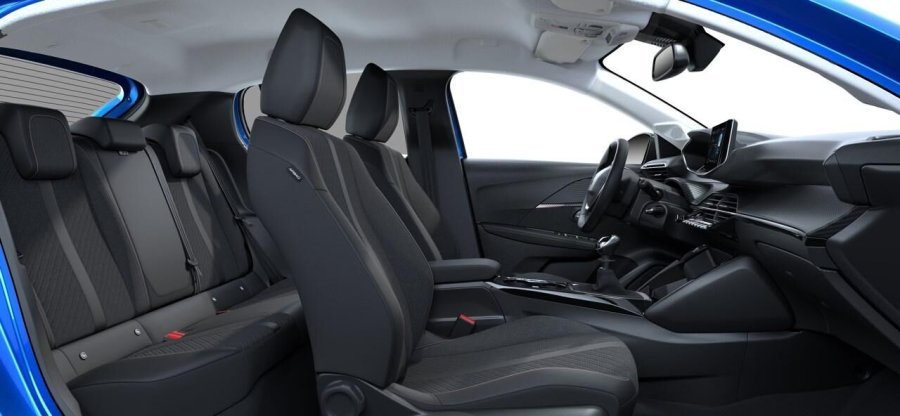 Peugeot 208, Peugeot 208 ALLURE 1.2PT 100k MAN6, barva modrá