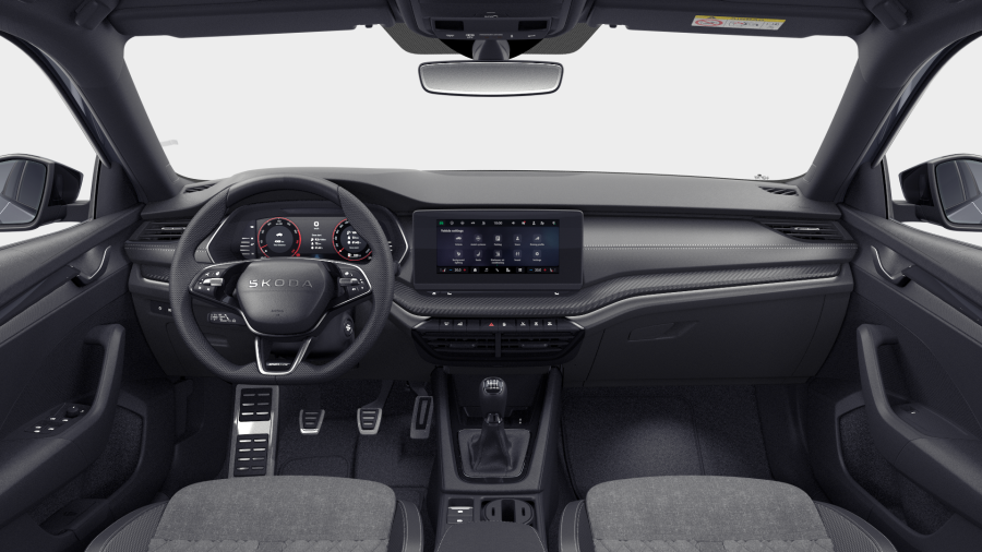 Škoda Octavia, 1,5 TSI 110 kW 6° manuální, barva šedá