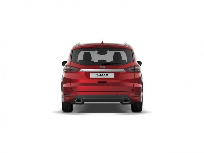 Ford S-MAX, hatchback, TITANIUM 5D 2,0 EcoBlue 140 kW / 190 k 8st. automatická, barva červená