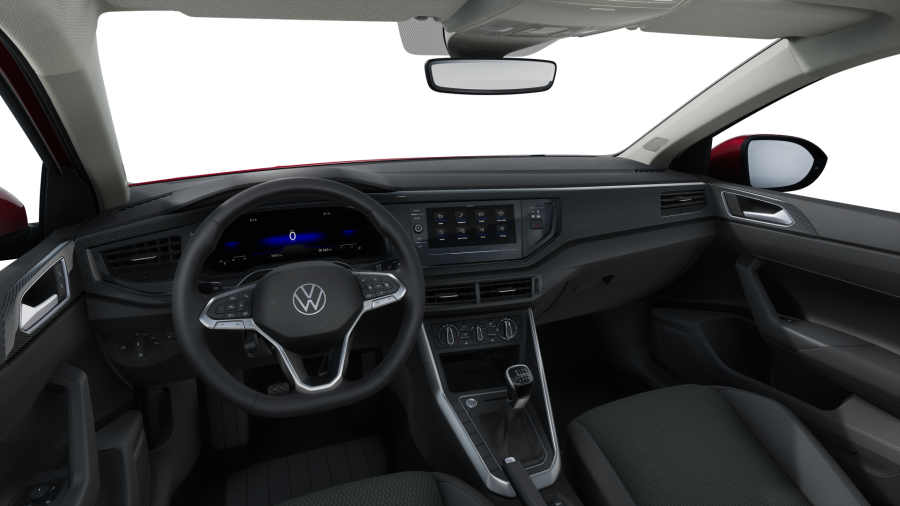Volkswagen Taigo, Taigo People 1,0 TSI 85 kW 6G, barva červená