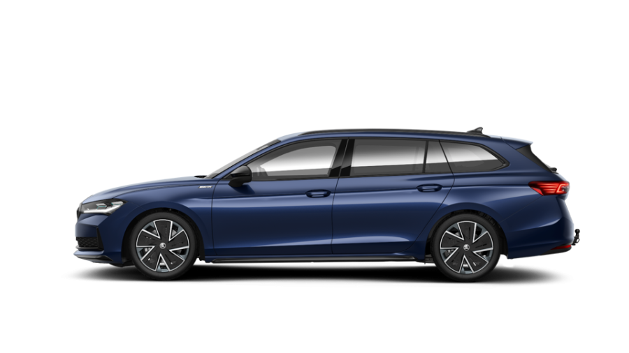 Škoda Superb, 2,0 TDI 142 kW 7° automatická DSG 4x4, barva modrá