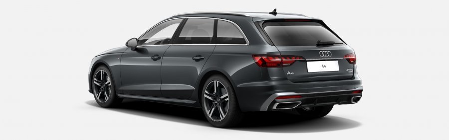 Audi A4, A4 Avant S line 40 TDI 140 kW q, barva šedá
