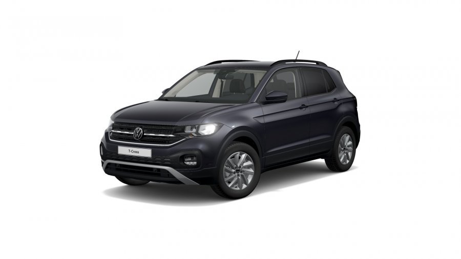 Volkswagen T-Cross, T-Cross Life 1,0 TSI 81 kW 6G, barva šedá