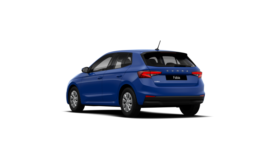 Škoda Fabia, 1,0 MPI 59 kW 5-stup. mech., barva modrá