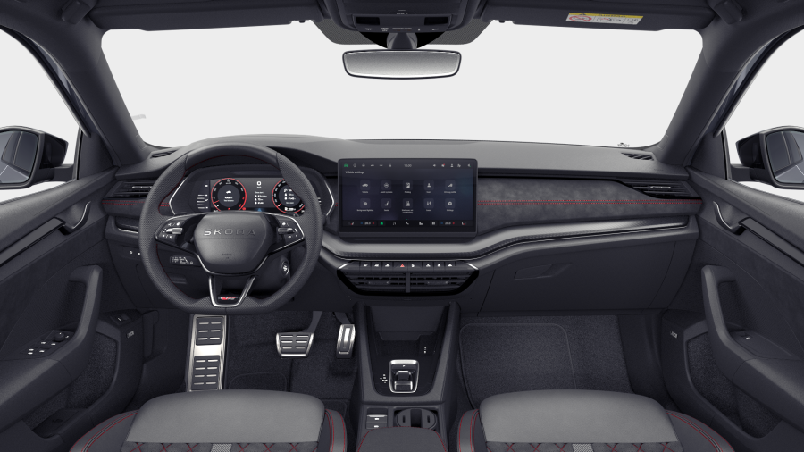 Škoda Octavia, 2,0 TSI 195 kW 7° automatická DSG, barva šedá