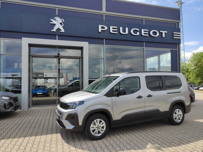 Peugeot Rifter, Peugeot Rifter ALLURE 1.5 HDI 130k MAN6 7míst, barva stříbrná