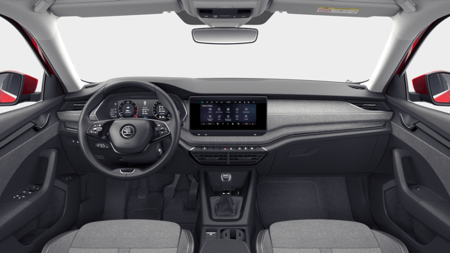 Škoda Octavia, 1,5 TSI 110 kW 6° manuální, barva červená