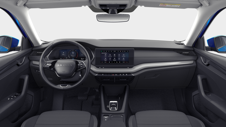 Škoda Octavia, 1,5 TSI m-HEV 110 kW 7° automatická DSG, barva modrá