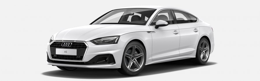 Audi A5, Nové A5 Sportback 35 TFSI 110 kW, barva bílá