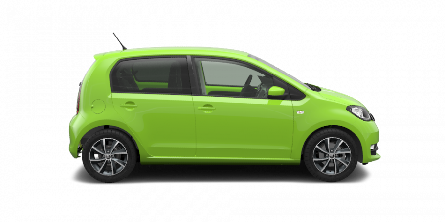 Škoda Citigo, 1,0 MPI 55 kW 5-stup. mech., barva zelená