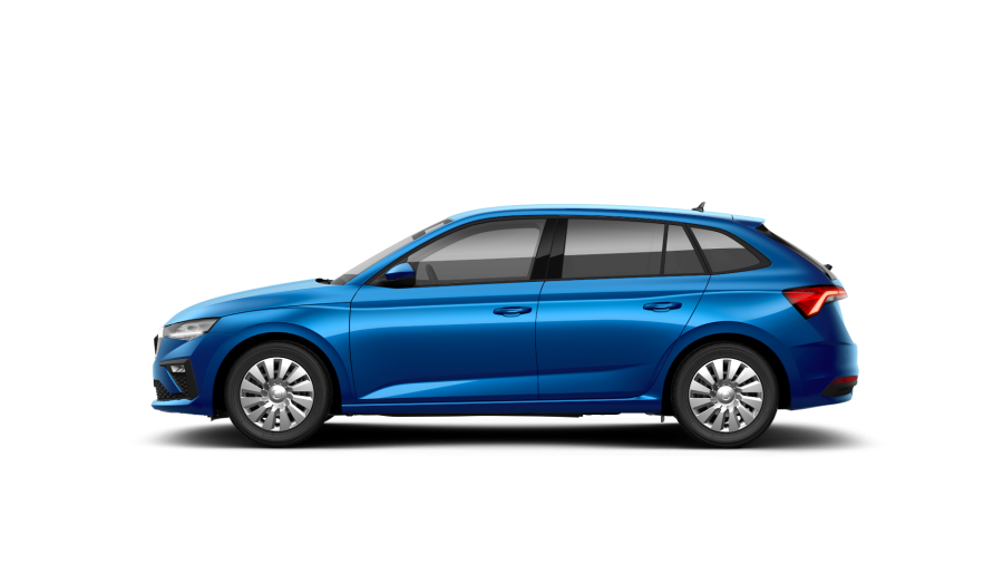Škoda Scala, 1,0 TSI 70 kW 5° manuální, barva modrá