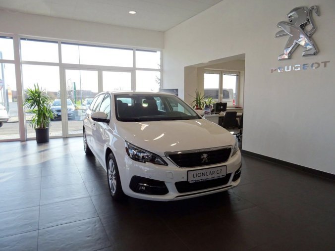 Peugeot 308, SW ACTIVE 1.2 110k MAN6, barva bílá