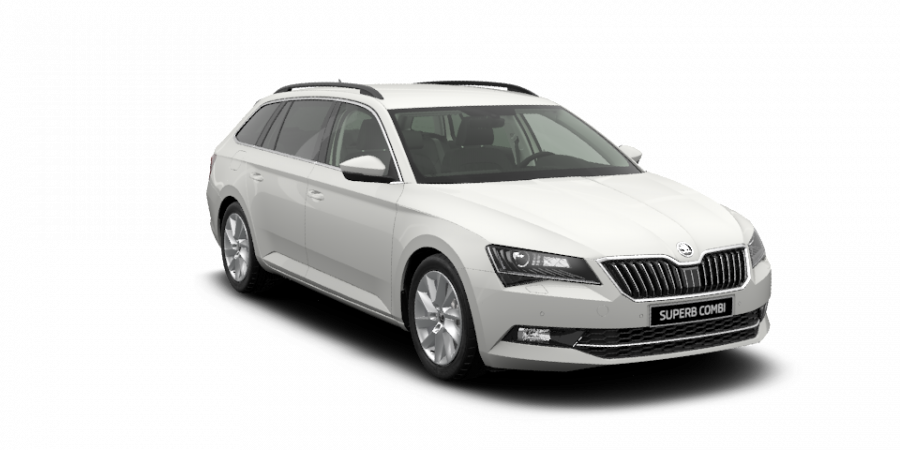 Škoda Superb, 2,0 TDI 140 kW 7-stup. automat., barva bílá